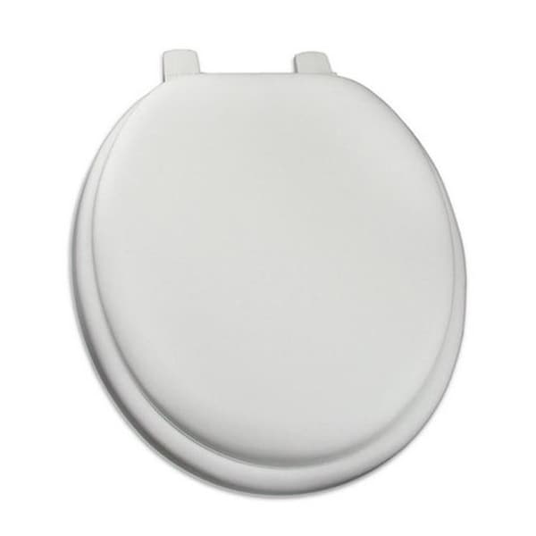 Plumbing Technologies Plumbing Technologies 6F1R2-00 Premium Soft Round Toilet Seat; White 6F1R2-00 - main